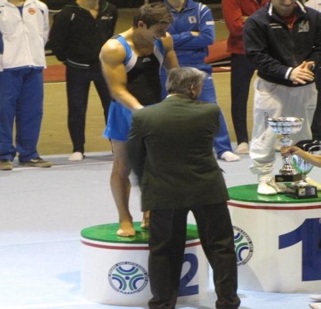 GINNASTICA : GIANCARLO POLINI ARGENTO TRICOLORE